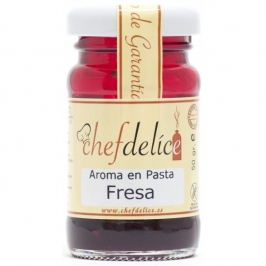 Aroma en Pasta sabor Fresas Chef Delice