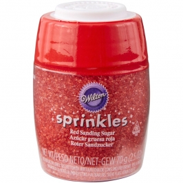 Arena de Azúcar Rojo Brillante