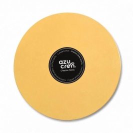 base rígida oro mate de 25 cm de diámetro