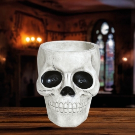 Bol Calavera para Chuches – Poliresina 15 x 12 cm