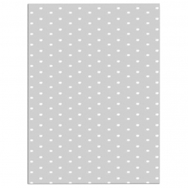 Juego de 100 Bolsas Transparentes con Lunares 25 x 35 cm