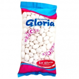 Bolsa de peladillas blancas sin almendra La Gloria