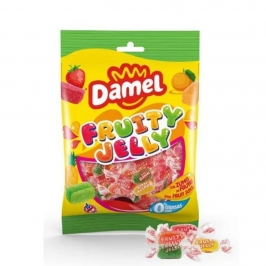 Bolsa Fruity Jelly Damel 1 kg caramelos blandos envueltos