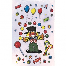Juego de 100 Bolsas Transparentes con Dibujos 20 x 30 cm