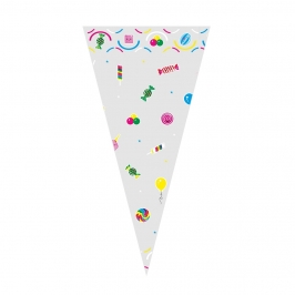 Bolsa para rellenar con chuches y golosinas 50 cm