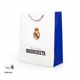 Bolsa Regalo Real Madrid Madridista 26 x 12 x 32 cm