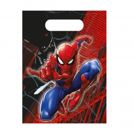 bolsas de papel para regalos Spiderman 4 unidades