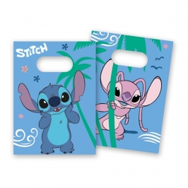 Bolsas de Papel Stitch y Angel 4 ud