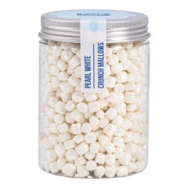 Bote de Crunch Mallows Blanco Perla PME 87 g