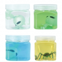 Bote de Slime con Sorpresa – Alien o Araña (1 ud.)