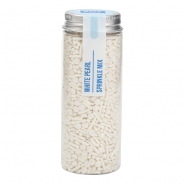 Bote sprinkles perla blanca PME 76g decoración repostería