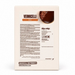 Caja de fideos de chocolate con leche Idea Choc 1 kg