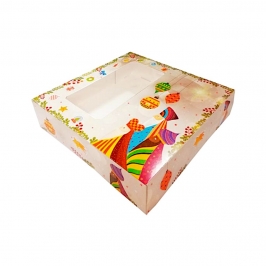 Caja para Roscón de Reyes de 26 cm