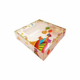 Caja para Roscón de Reyes de 23 cm