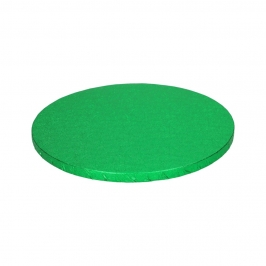 Cake Drum Redondo Verde 30 cm x 1,2 cm