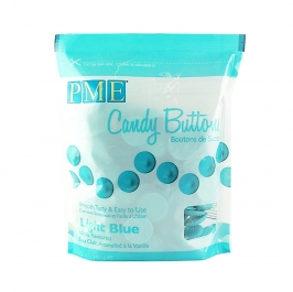 Candy Buttons color Azul Claro 340 gr - PME