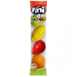 Chicles con Sabor a Frutas y Relleno Efervescente 4 ud