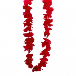 Collar Hawaiano Rojo