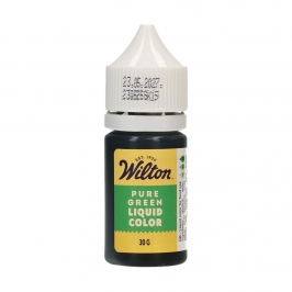 Colorante alimentario líquido verde puro Wilton 30 g