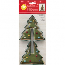 Cortador Árbol de Navidad 3D 2 ud - Wilton