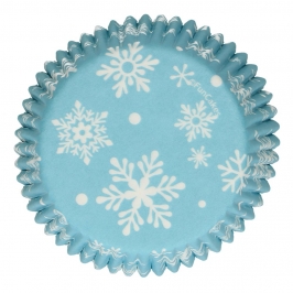 Cápsulas para cupcakes Snowflakes