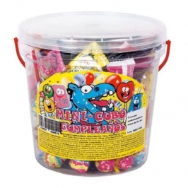 Cubo con Chuches envueltas 675 gr