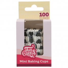 Cápsulas mini cupcakes fútbol FunCakes con diseño de balón