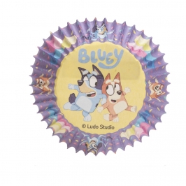 Cápsulas para Cupcakes Bluey - 25 uds