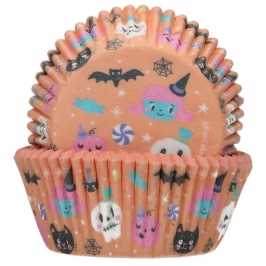 Cápsulas para cupcakes Halloween Sweet Monsters FunCakes 48 unidades