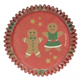 Cápsulas para Cupcakes Gingerbread 48 ud