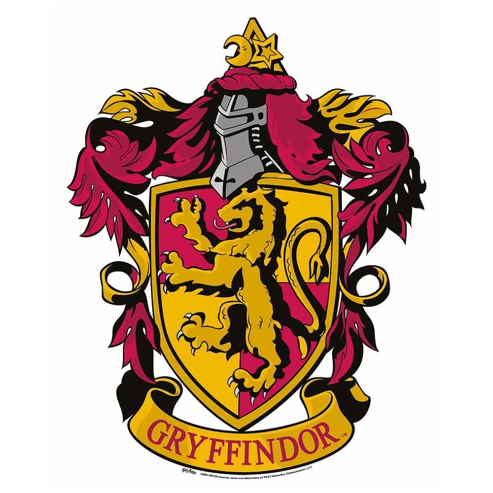 Decoración de Pared Emblema Gryffindor Harry Potter 61cm​