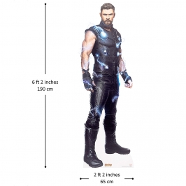 Decoración Photocall Thor Infinity War 190 cm