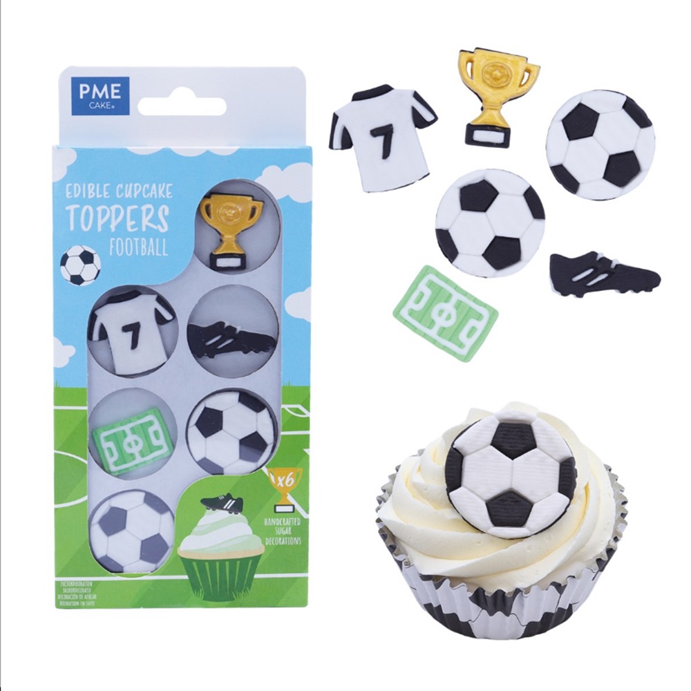 Kit para Tartas Fútbol 7 Piezas - Comprar Online {My Karamelli}