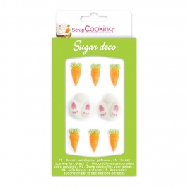 Decoraciones de Azúcar Pascua 8 ud