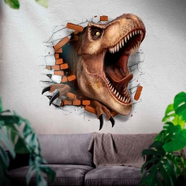 Decoración de Pared Dinosaurio 70 x 80 cm
