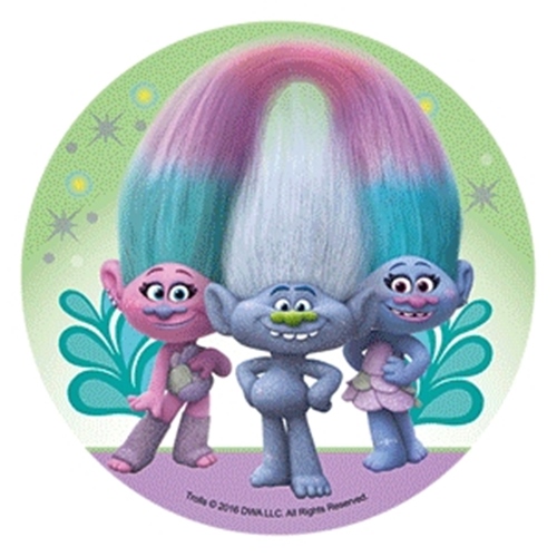 Disco de Azúcar Trolls modelo D Comprar Online [My Karamelli]