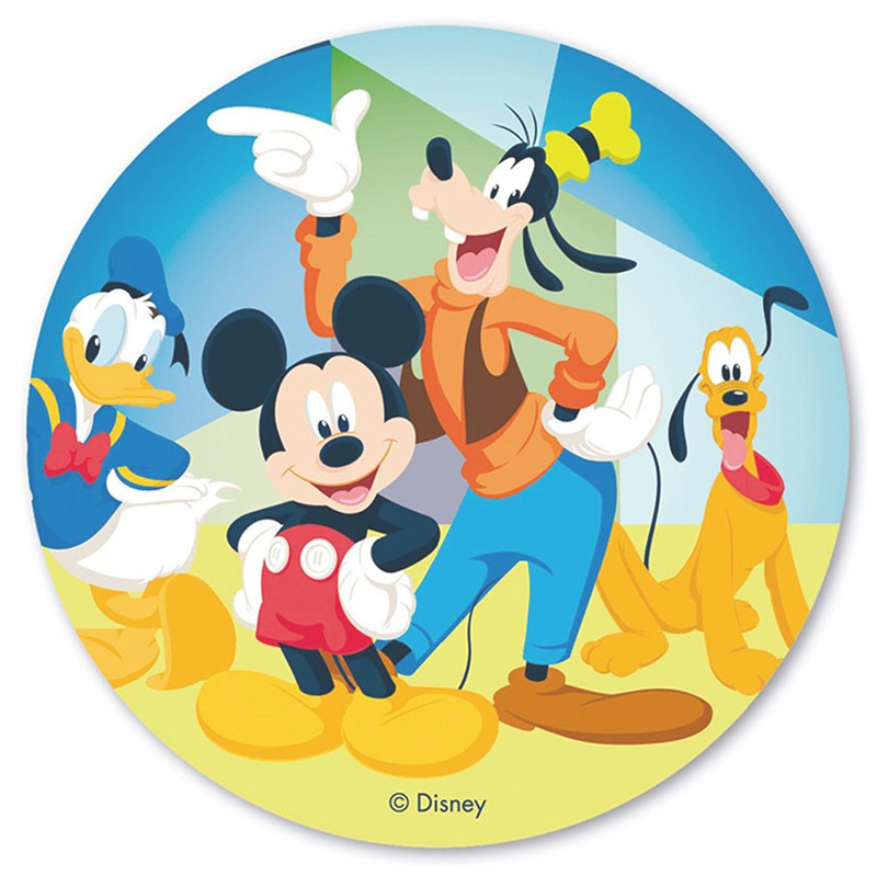 Disco de oblea Mickey Mouse 20 cm