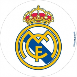 Oblea escudo Real Madrid 20cm