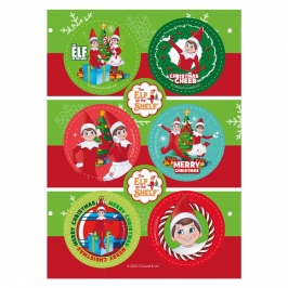 Discos Comestibles Navidad Elfos 6 ud
