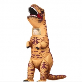 Disfraz Hinchable de Dinosaurio T-Rex con Ventilador