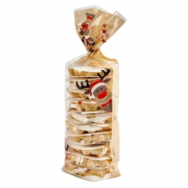 Bolsas para Dulces Navidad - Renos 12 x 27,5 cm - 10 ud