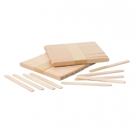 100 Palitos de Madera para Helados 11,3 cm - Decora