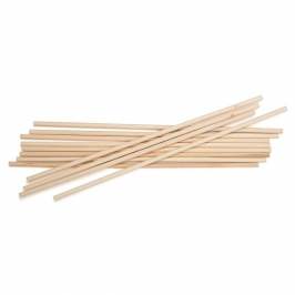 20 Palitos de Madera para Algodón de Azúcar - Decora