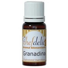 Aroma Concentrado Chefdelice - Granadina 10 ml