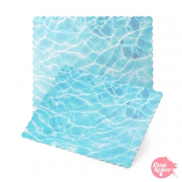 Base Rectangular Agua 40 x 30 cm x 3 mm Grosor