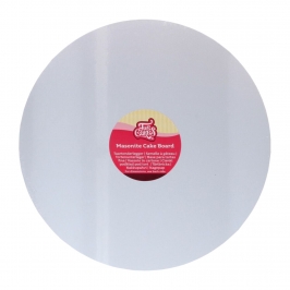 Base Redonda Blanca 35 cm x 5 mm Grosor - Funcakes