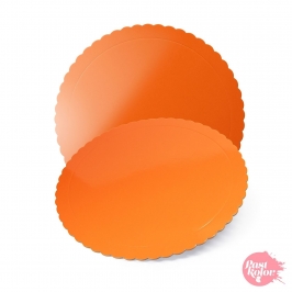 Base Redonda Naranja 35 cm x 3 mm Grosor