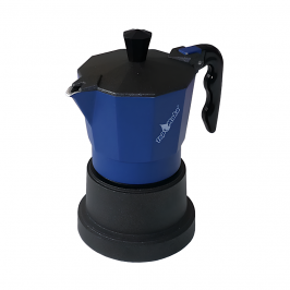 Cafetera Top Moka - Azul Oscuro (1 Taza)