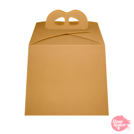 Caja para Panettone Kraft 21,5 cm - Pastkolor