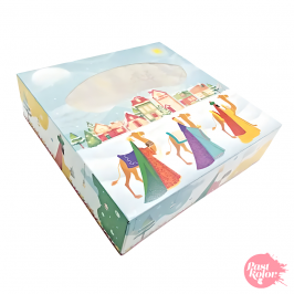 Caja Para Roscon De Reyes Magos - 33 X 8 Cm